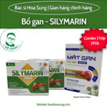 Bổ gan Silymarin Arginin – 2 hộp 60 viên ( tặng 1 hộp mát gan)
